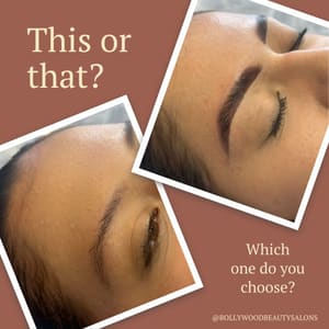 Eyebrow Tattoo result by Bollywood Threading in Riverside, CA