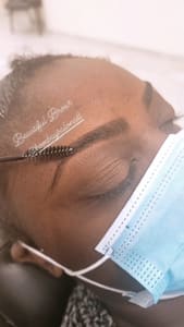 Eyebrow Tattoo result by Bombay Salon & Spa - Memphis in Memphis, TN