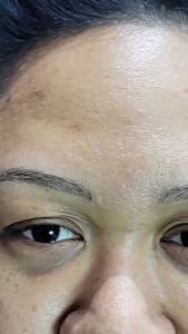 Eyebrow Tattoo result by Bombay Salon & Spa - Memphis TN in Memphis, TN