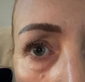 Eyebrow Tattoo result by Bombshell Beauty Co. in Walkersville, MD