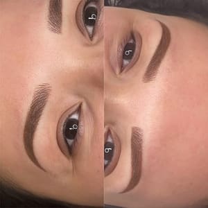 Eyebrow Tattoo result by Bombshell Beauty & Lash Bar Grayslake in Grayslake, IL