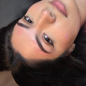 Eyebrow Tattoo result by Bombshell Brows By Danielle in San Bernardino, CA