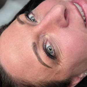 Eyebrow Tattoo result by Bombshell Brows By Danielle in San Bernardino, CA