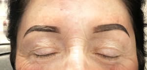 Eyebrow Tattoo result by Bombshell Brows by Whitney in Pamplico, SC