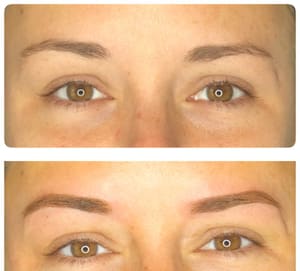 Eyebrow Tattoo result by Bombshell Brows by Whitney in Pamplico, SC