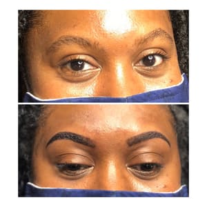 Eyebrow Tattoo result by Bombshell Brows by Whitney in Pamplico, SC