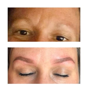 Eyebrow Tattoo result by Bombshell Brows by Whitney in Pamplico, SC