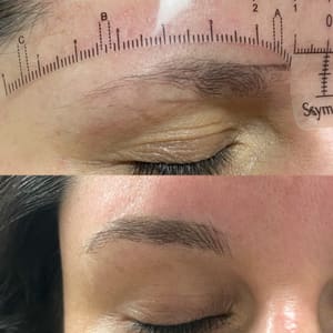 Eyebrow Tattoo result by Bombshell Brows by Whitney in Pamplico, SC
