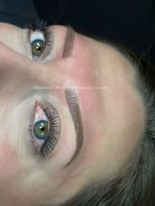 Eyebrow Tattoo result by Bombshell Brows & Permanent Cosmetics-Microblading in Oklahoma City, OK