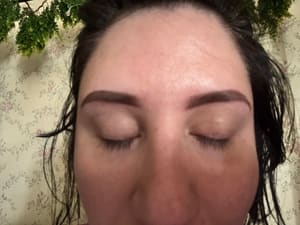 Eyebrow Tattoo result by Bombshell Lash & Brow Lounge in Schuylkill Haven, PA