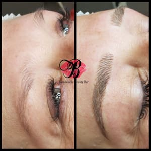 Eyebrow Tattoo result by Bombshellz Beauty Bar & Ink in Mesa, AZ