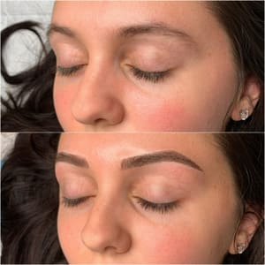 Eyebrow Tattoo result by Bonilla Beauty in Pittston, PA