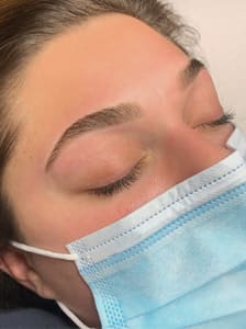 Eyebrow Tattoo result by Bonilla Beauty in Pittston, PA