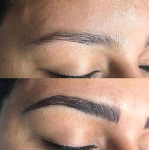 Eyebrow Tattoo result by Bonita Estheticz in Ventura, CA