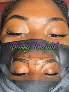 Eyebrow Tattoo result by Bossy Beauté Enhance Bar in Longview, TX