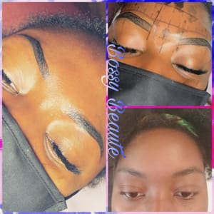 Eyebrow Tattoo result by Bossy Beauté Enhance Bar in Longview, TX