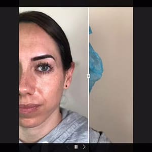 Eyebrow Tattoo result by Boudoir Skin & Beauty Bar in Marlow Heights, MD