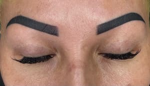 Eyebrow Tattoo result by Boujee Beauty & Glam in Oxnard, CA
