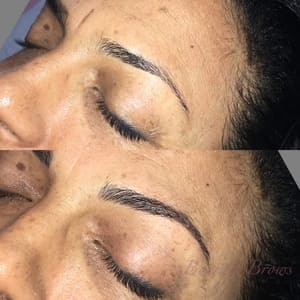 Eyebrow Tattoo result by Bourgie Brows Permanent Makeup & Cosmetic Tattoo in Sherman Oaks, CA