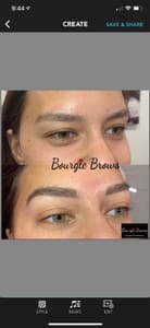 Eyebrow Tattoo result by Bourgie Brows Permanent Makeup & Cosmetic Tattoo in Sherman Oaks, CA