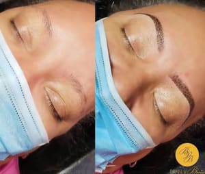 Eyebrow Tattoo result by Bran V Brows LLC in Phoenix, AZ