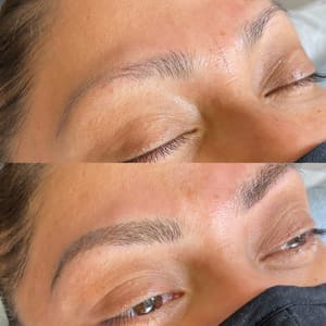 Eyebrow Tattoo result by Brazen Beauty Studio in Puyallup, WA