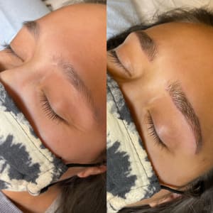 Eyebrow Tattoo result by Brazen Beauty Studio in Puyallup, WA