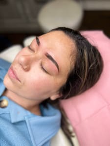 Eyebrow Tattoo result by Brazen Beauty Studios in Ocala, FL