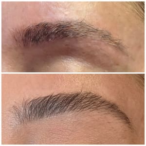 Eyebrow Tattoo result by Brazilian Beauty Sanctuary by Jussara Garrett in Bulverde, TX