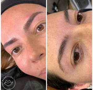 Eyebrow Tattoo result by Brazilian Beauty Sanctuary by Jussara Garrett in Bulverde, TX