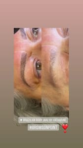 Eyebrow Tattoo result by BRAZILIAN BODY WAX COLUMBUS in Columbus, GA