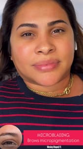 Eyebrow Tattoo result by Brazilian Brows by Mah Lewis in Wesley Chapel, FL
