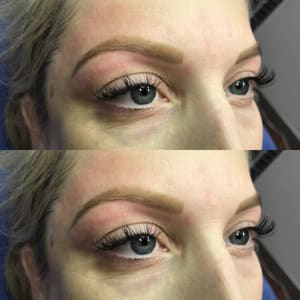 Eyebrow Tattoo result by Brazilian Trend Wax Studio & SPA in Boca Raton, FL