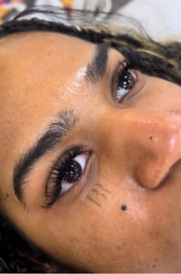 Eyebrow Tattoo result by BRB Lash Lounge in Richmond, TX