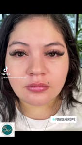 Eyebrow Tattoo result by Bre's Everlasting Beauty in Houston, TX