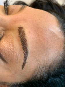 Eyebrow Tattoo result by Bri’s Beauty Grotto in Carlsbad, CA