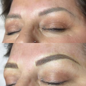 Eyebrow Tattoo result by Bri’s Beauty Grotto in Carlsbad, CA