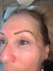 Eyebrow Tattoo result by Bri’s Beauty Grotto in Carlsbad, CA