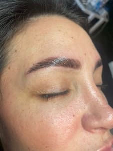 Eyebrow Tattoo result by Briana Ashley Esthetics (BAE) in Cave Creek, AZ