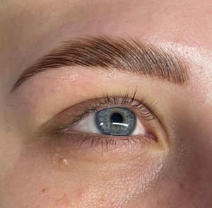 Eyebrow Tattoo result by Briana Ashley Esthetics (BAE) in Cave Creek, AZ