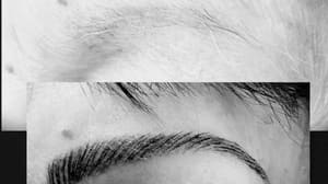 Eyebrow Tattoo result by Bridge Aveda Salon_Microblading and Permanent Cosmetics in Chattanooga, TN