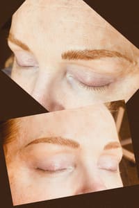 Eyebrow Tattoo result by Bridge Aveda Salon_Microblading and Permanent Cosmetics in Chattanooga, TN