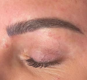 Eyebrow Tattoo result by Bridget's Microblade Permanent & Cosmetic in Mayfield Heights, OH