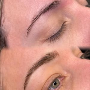 Eyebrow Tattoo result by Britlee Noelle in San Bernardino, CA