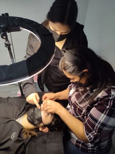 Eyebrow Tattoo result by BriYa Beauty School - Microblading in Dallas, TX