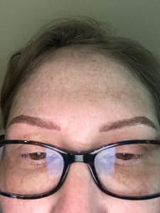 Eyebrow Tattoo result by Brooke Kara Studio in Bountiful, UT
