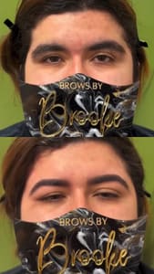 Eyebrow Tattoo result by Brooke’s Beauty Bar in White Oak, PA