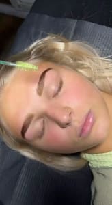Eyebrow Tattoo result by Brooke's Esthetics in Picayune, MS