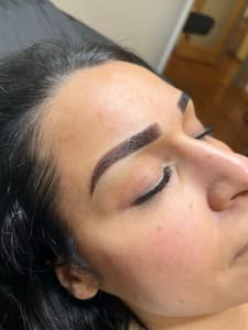 Eyebrow Tattoo result by Brooklyn Beauty in Vancouver, WA