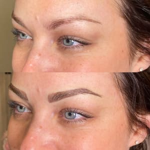 Eyebrow Tattoo result by Brooklynn’s Beauty Bar in Paducah, KY